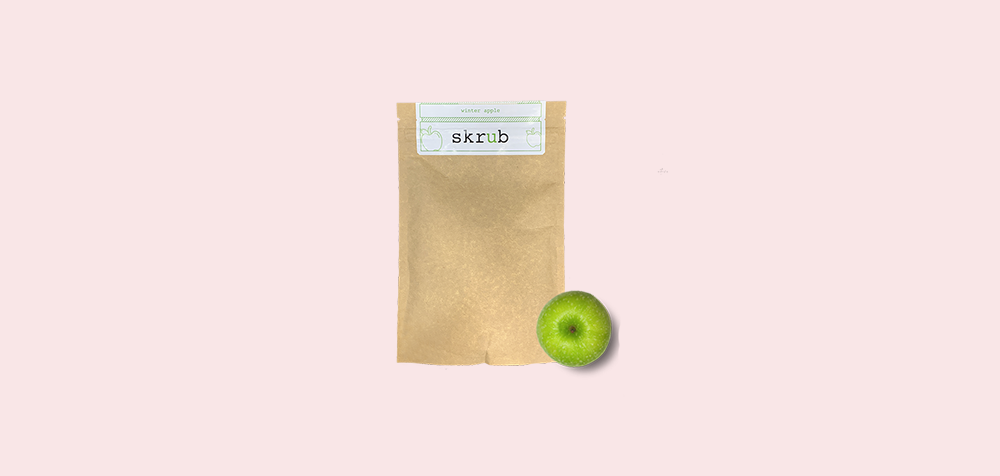 Кофейные скрабы Скраб Ny 2021 Winter Apple серии Тело от Helen Gold, аромат - яблоко, 100 г